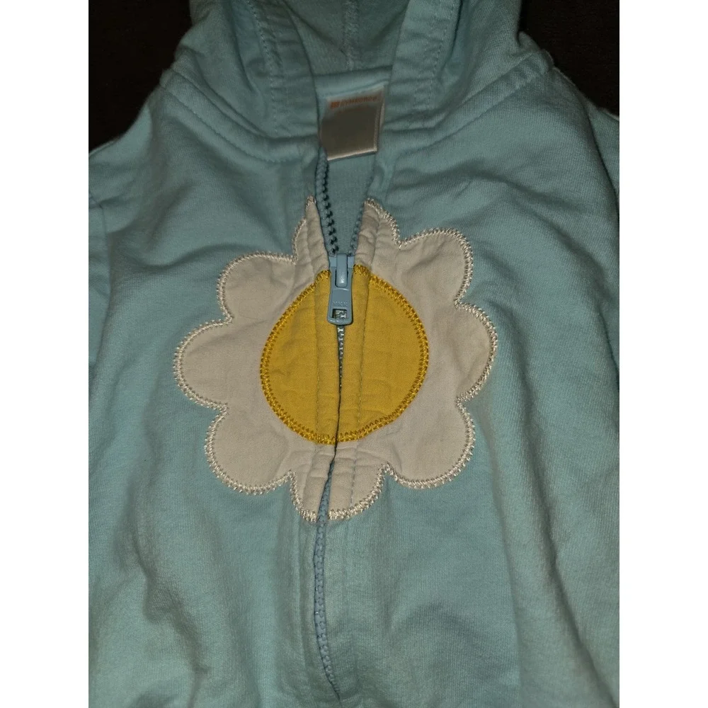 Gymboree a pop of daisies top and sweatshirt size 12‎ 18 months